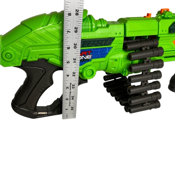 DART ZONE Powerbolt X Dart Belt Blaster, Green - Picture 6 of 6